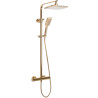 Luksusowy Zestaw Prysznicowy TOM w Złotym Wykończeniu - Elegancja i Styl do Każdej Łazienki