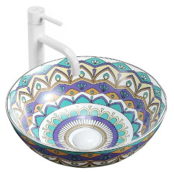 Elegancka Umywalka Nablatowa AZTEC - Nowoczesny Design, Model REA-U7501