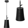Nowoczesna Lampa APP1034-1CP - Elegancja w Czarnej Odsłonie