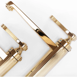 Elegancka Bateria Umywalkowa Monaco Złota - Luksus i Styl w Twojej Łazience