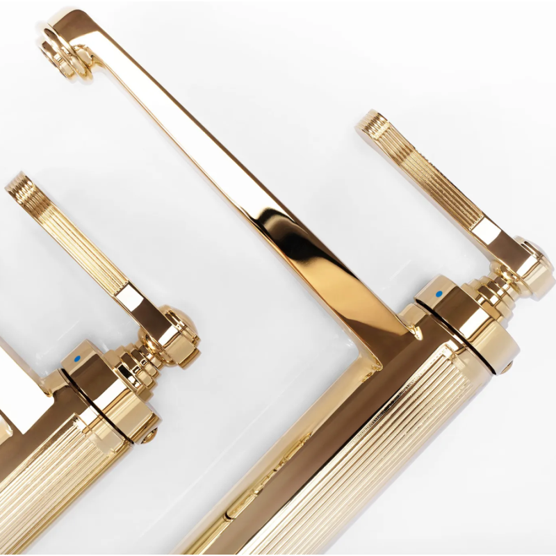 Elegancka Bateria Umywalkowa Monaco Złota - Luksus i Styl w Twojej Łazience