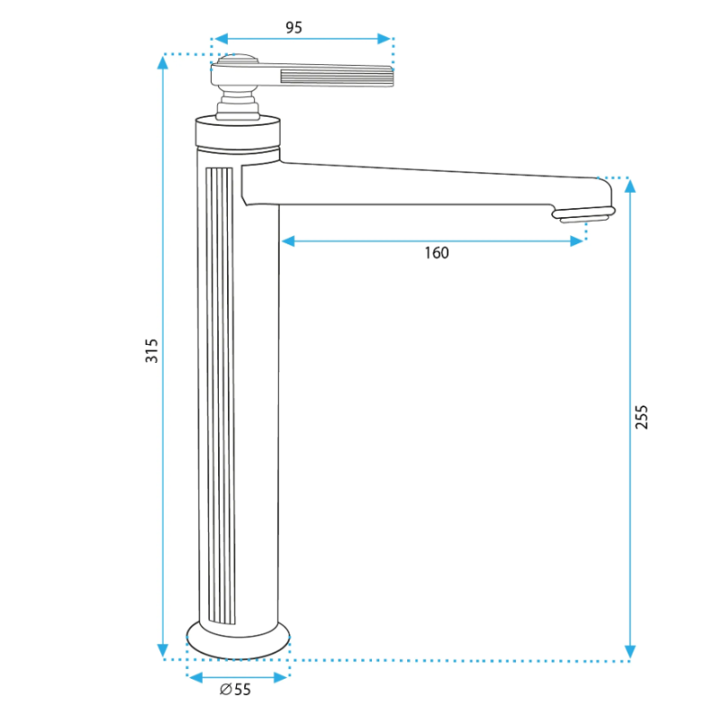 Elegancka Bateria Umywalkowa Monaco Złota - Luksus i Styl w Twojej Łazience