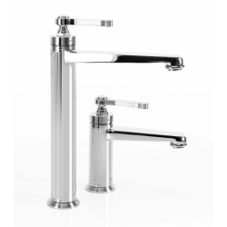 Ekskluzywna bateria umywalkowa MONACO w chromie - Wysoki model dla stylowej łazienki