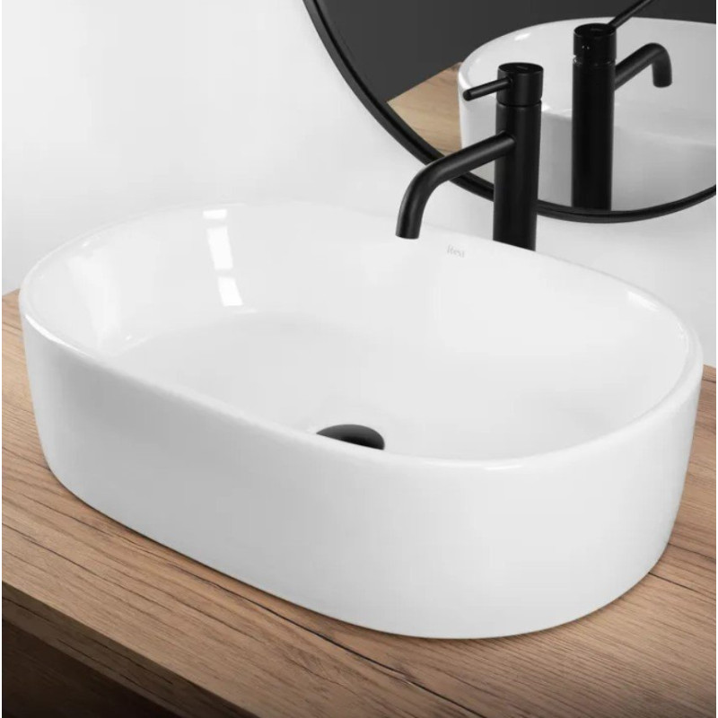 Elegancka Umywalka Nablatowa ALMA - Nowoczesny Styl dla Twojej Łazienki