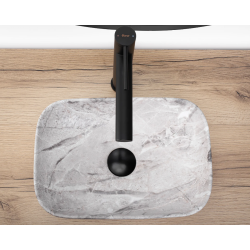 Stylowa Umywalka Nablatowa Belinda Mini Stone Matt - Elegancja i Nowoczesność