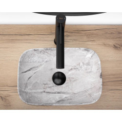 Stylowa Umywalka Nablatowa Belinda Mini Stone Matt - Elegancja i Nowoczesność