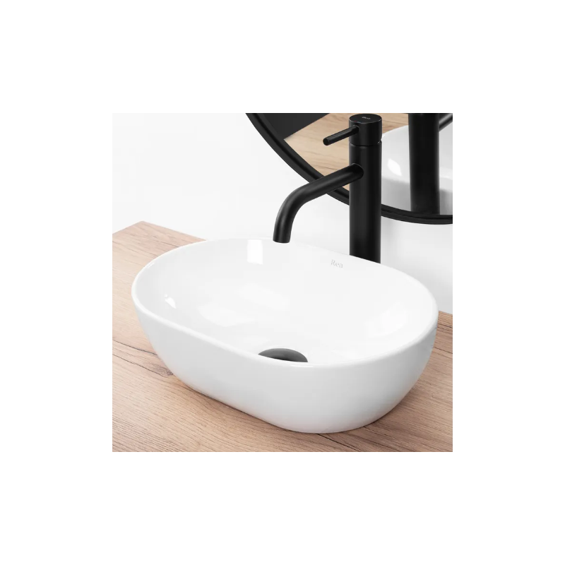 Elegancka Umywalka AMELIA MINI - Nowoczesny Styl Nablatowy