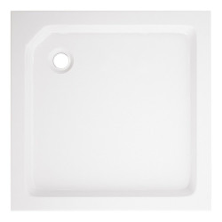 Nowoczesny Brodzik Kwadratowy 80x80cm - Elegancki Design, Model SMC05, Komfort i Styl