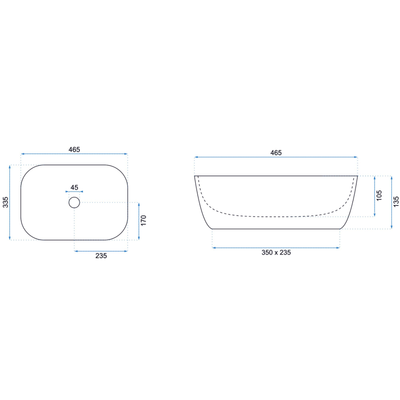 Stylowa Umywalka NABLATOWA BELINDA SAVANA - Idealne Rozwiązanie dla Nowoczesnych Łazienek