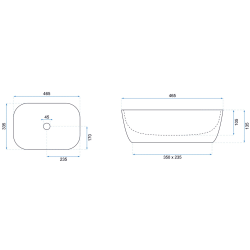 Stylowa Umywalka Belinda Ash - Elegancja Na Twoim Blacie