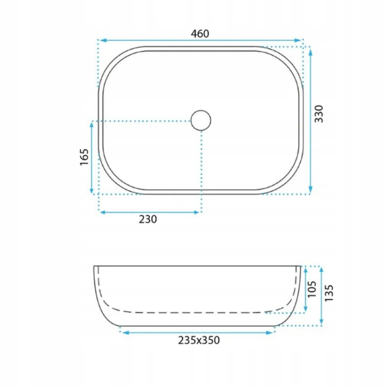 Stylowa Umywalka Belinda Ash - Elegancja Na Twoim Blacie