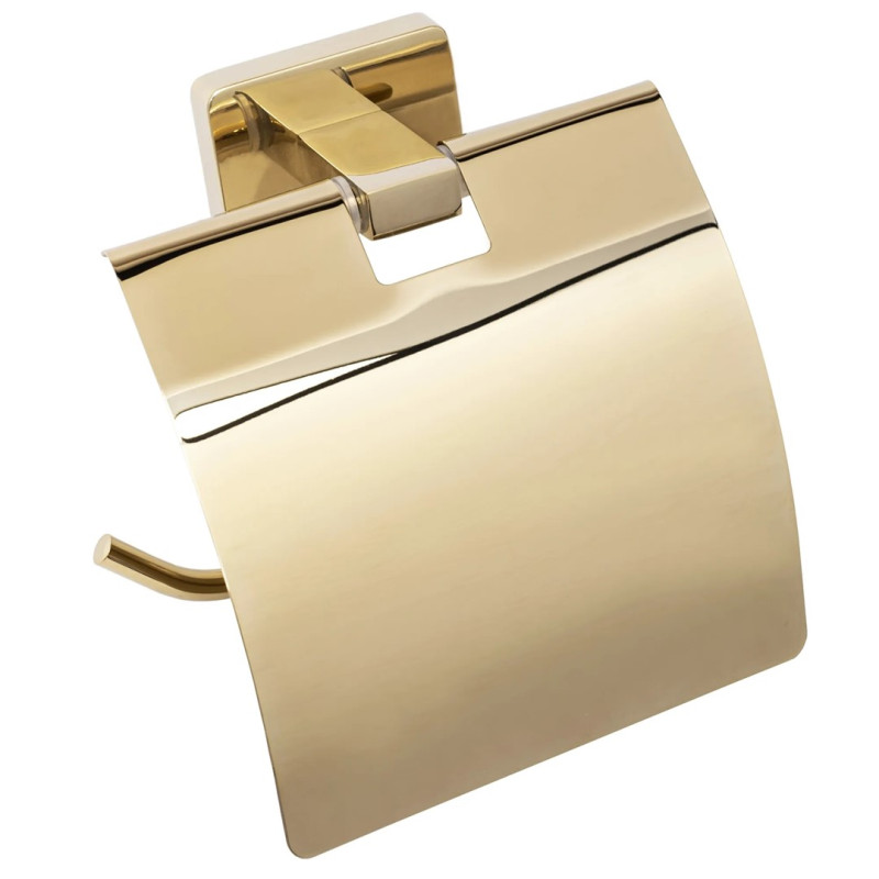 Elegancki Wieszak na Papier, OSTE 05 Złoty Mat - Styl i Funkcjonalność w Łazience