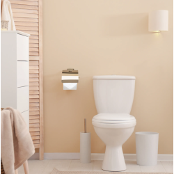 Elegancki Wieszak na Papier, OSTE 05 Złoty Mat - Styl i Funkcjonalność w Łazience