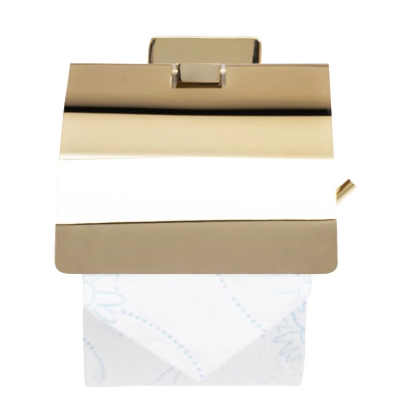 Elegancki Wieszak na Papier, OSTE 05 Złoty Mat - Styl i Funkcjonalność w Łazience