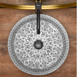 Szara Umywalka Arte - Nowoczesny Design na Twój Blat