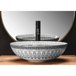 Szara Umywalka Arte - Nowoczesny Design na Twój Blat