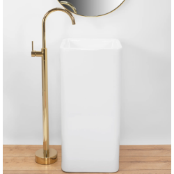 Stylowa Umywalka Holly - Elegancka Wolnostojąca Propozycja dla Nowoczesnych Wnętrz