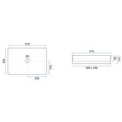 Elegancka Umywalka Avia: Stylowa Nablatowa do Twojej Łazienki