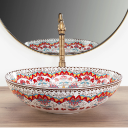 Stylowa Umywalka Nablatowa Peru - Elegancja i Nowoczesność dla Twojej Łazienki