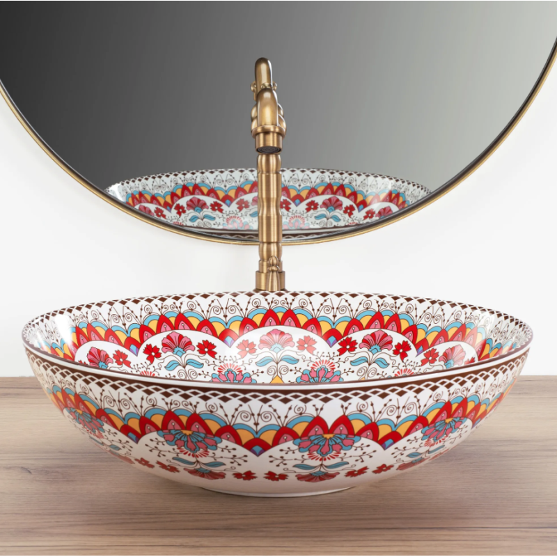 Stylowa Umywalka Nablatowa Peru - Elegancja i Nowoczesność dla Twojej Łazienki