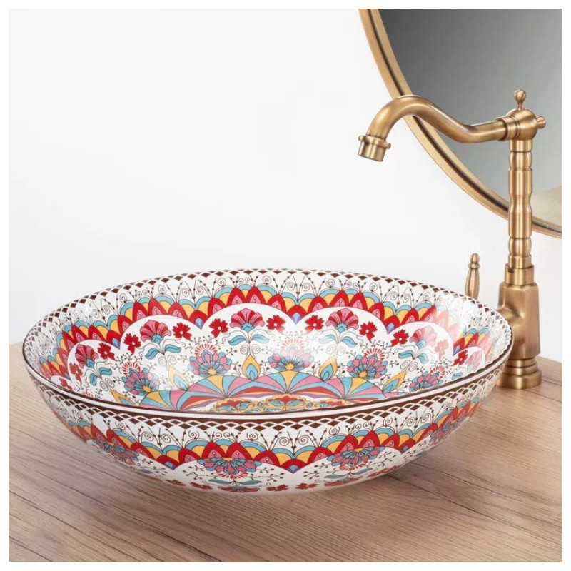 Stylowa Umywalka Nablatowa Peru - Elegancja i Nowoczesność dla Twojej Łazienki