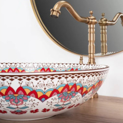 Stylowa Umywalka Nablatowa Peru - Elegancja i Nowoczesność dla Twojej Łazienki