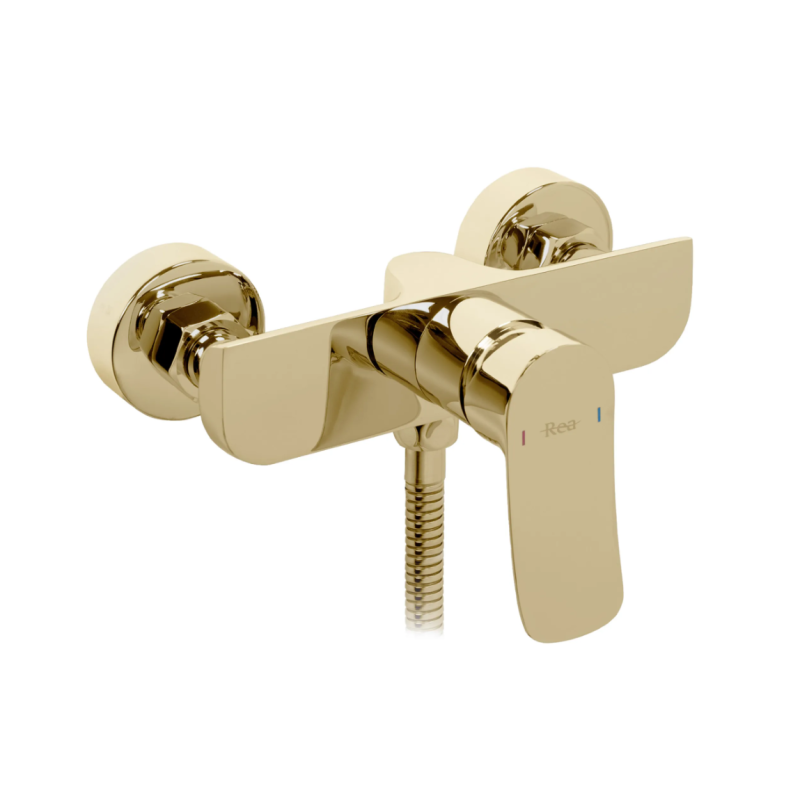 Elegancka Bateria Prysznicowa DART w Luksusowym Złotym Wykończeniu