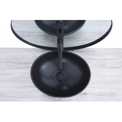 Elegancka Umywalka Nablatowa Sofia - Nowoczesny Design 41x34,5