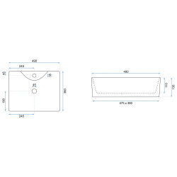 Elegancka Umywalka Nablatowa Kelly - Nowoczesny Styl i Wysoka Jakość