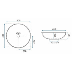 Elegancka Umywalka Nablatowa Mexico - Styl i Funkcjonalność w Jednym
