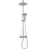 Ekskluzywny Zestaw Prysznicowy Vincent – Nikiel Szczotkowany, Termostat Premium