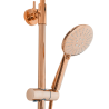 Ekskluzywny Zestaw Natryskowo-Wannowy Lungo w Kolorze Różowego Złota z Termostatem