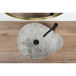 Stylowa Umywalka Nablatowa Dora Stone - Elegancja w Każdej Łazience!