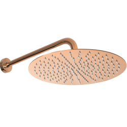 Elegancki Zestaw Prysznicowy LUNGO-MILER w Różowym Złocie z Termostatem