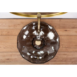 Elegancka Umywalka Nablatowa ARCTIC BLACK - Nowoczesny Styl do Twojej Łazienki