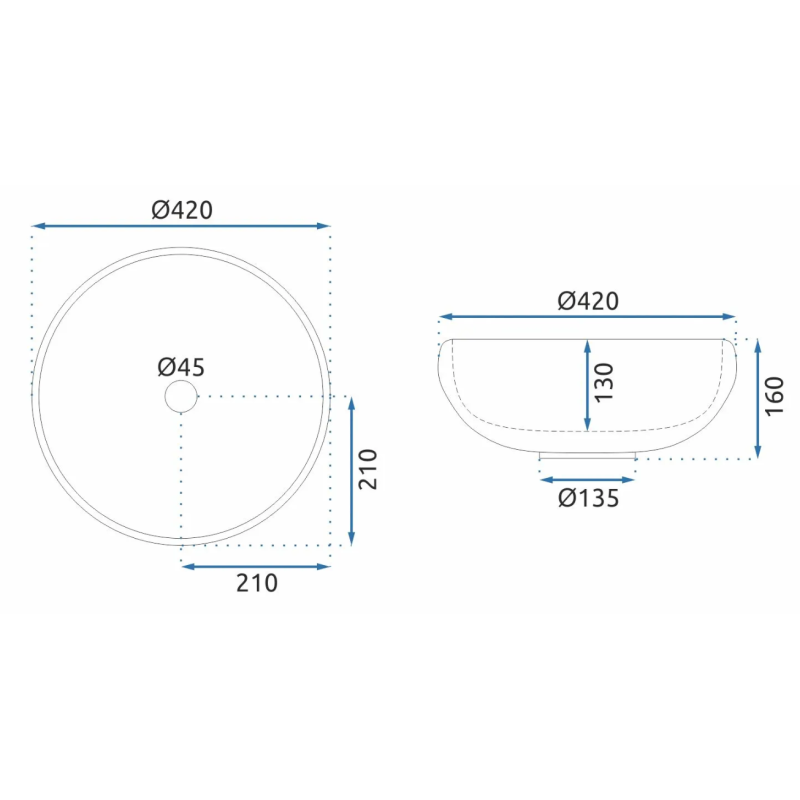 Krystalicznie Przejrzysta Umywalka ICE Nablatowa - Elegancja na Wymiar