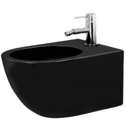 Niezawodny Bidet Carlo Mini w Czarnym Macie - Kompaktowy i Stylowy!