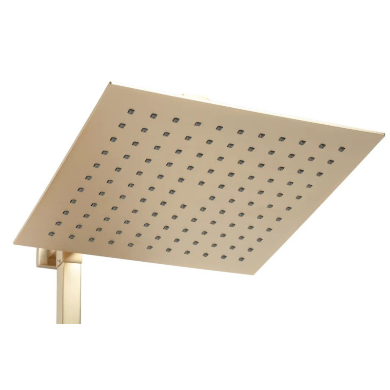 Luksusowy Zestaw Natryskowy JACK - Elegancja w Złotym Szczotkowanym Wydaniu