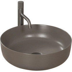 Elegancka Umywalka Nablatowa Elma w Szarym Macie - Nowoczesny Design