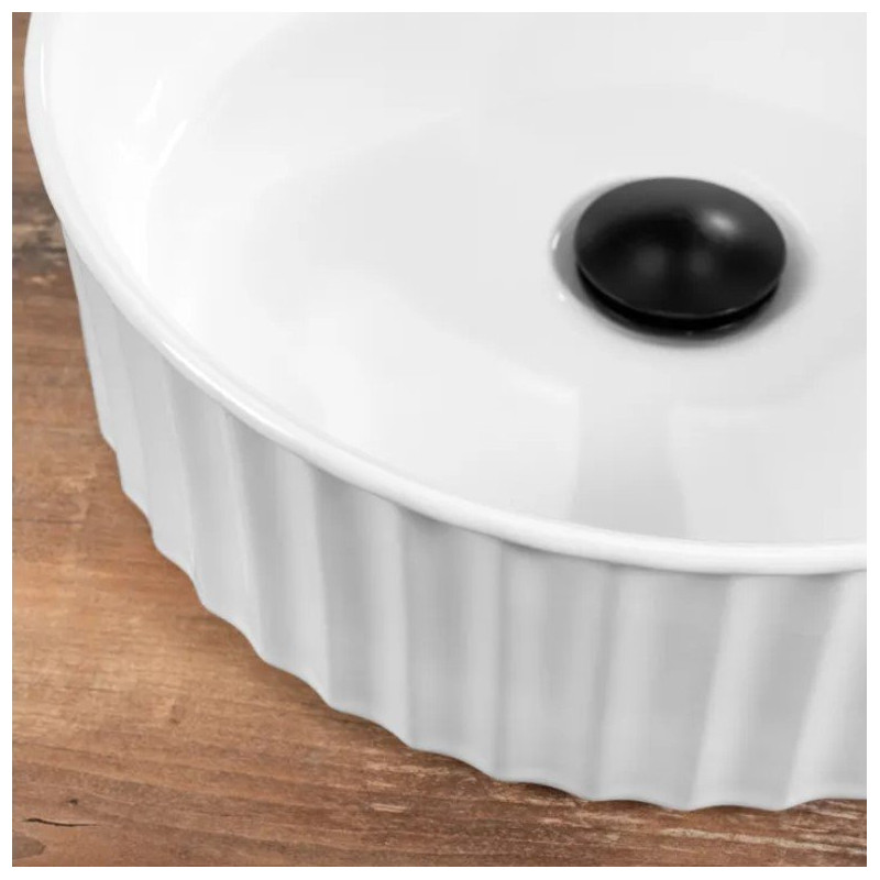 Elegancka Umywalka Nablatowa Charlotte - Nowoczesna i Stylowa!