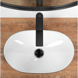 Elegancka Umywalka ROYAL MINI BLACK/WHITE - Stylowa i Nowoczesna