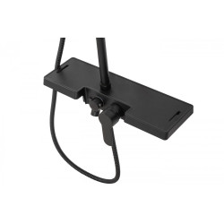 Elegancki Zestaw Prysznicowy Bravo Czarny - Styl i Funkcjonalność w Twojej Łazience