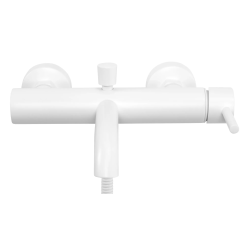 Wyjątkowa Bateria Wannowa Lungo - Elegancja w Bieli od REA