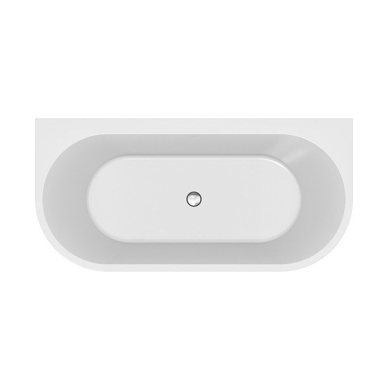 Ekskluzywna wanna Cersanit Crea 170x83 - nowoczesny design, chromowany syfon w zestawie!