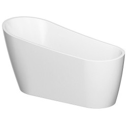 Cersanit Zen: Owalna Wanna Wolnostojąca 167x72 cm z Syfonem i Nóżkami + Ręcznik Gratis