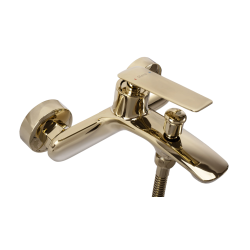 Luksusowa Złota Bateria Wannowa Jager - Elegancja i Styl w Twojej Łazience