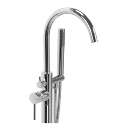 Luksusowa Podłogowa Bateria Wannowa REA MONO CHROM – Elegancja i Styl w Łazience