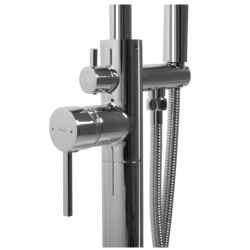 Luksusowa Podłogowa Bateria Wannowa REA MONO CHROM – Elegancja i Styl w Łazience