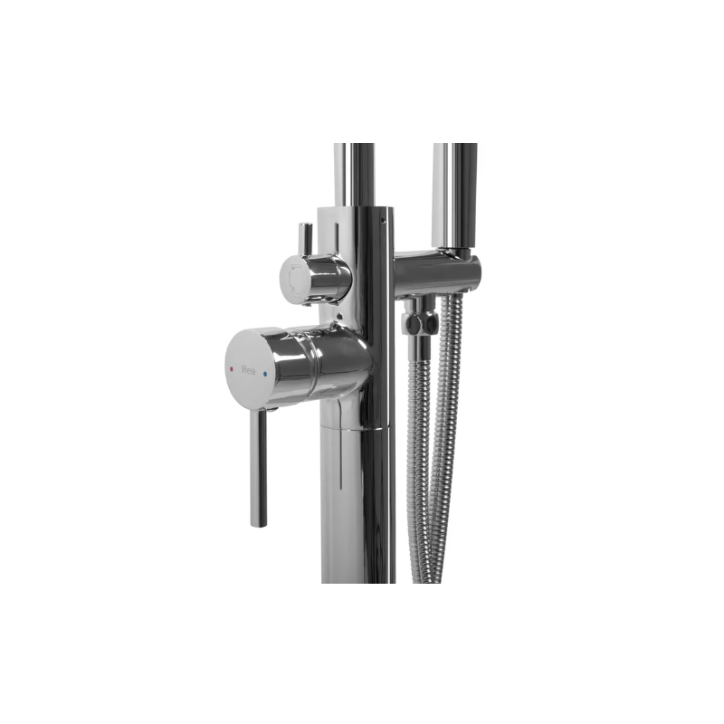 Luksusowa Podłogowa Bateria Wannowa REA MONO CHROM – Elegancja i Styl w Łazience