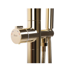 Luksusowa Bateria Wannowa Wolnostojąca Złota REA Clark Stwórz Wyjątkowy Styl Łazienki!